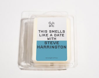This Smells Like Steve Harrington Wax Melt︱Celebrity candle | Celebrity Inspired Candle︱Soy Candle︱Wax Melt︱Scented Candle︱Chicks Love Wicks