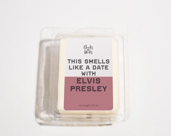 This Smells Like Elvis Wax Melt︱Celebrity Wax Melt | Tropical Wax Melt︱Musk Wax Melt | Gift for Friend︱Gift for Her︱Chicks Love Wicks