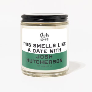 This Smells Like Josh Hutcherson Candle︱Celebrity candle | Celebrity Inspired Candle︱Soy Candle︱Wax Melt︱Scented Candle︱Chicks Love Wicks