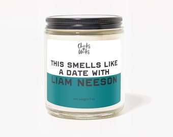 Liam Neeson Duftkerze | Holzige erdige Sojakerze, 220 ml