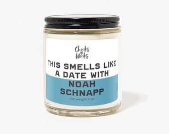 Noah Schnapp Duftkerze | Zitrus Kokosnuss Teakholz, 210 ml Sojakerze
