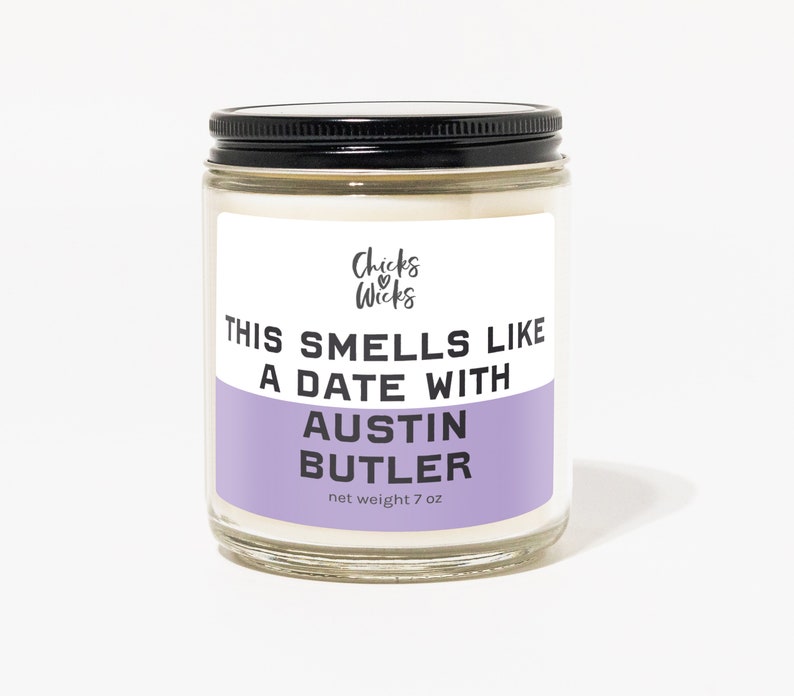 This Smells Like Austin Butler Candle︱Celebrity candle | ︱Soy Candles︱Musk Candle︱Vanilla Candle︱Chicks Love Wicks