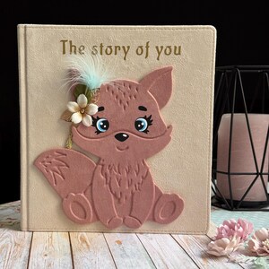 Álbum de fotos de recuerdos del primer año de una niña, un bonito regalo para padres primerizos, un precioso obsequio para baby shower