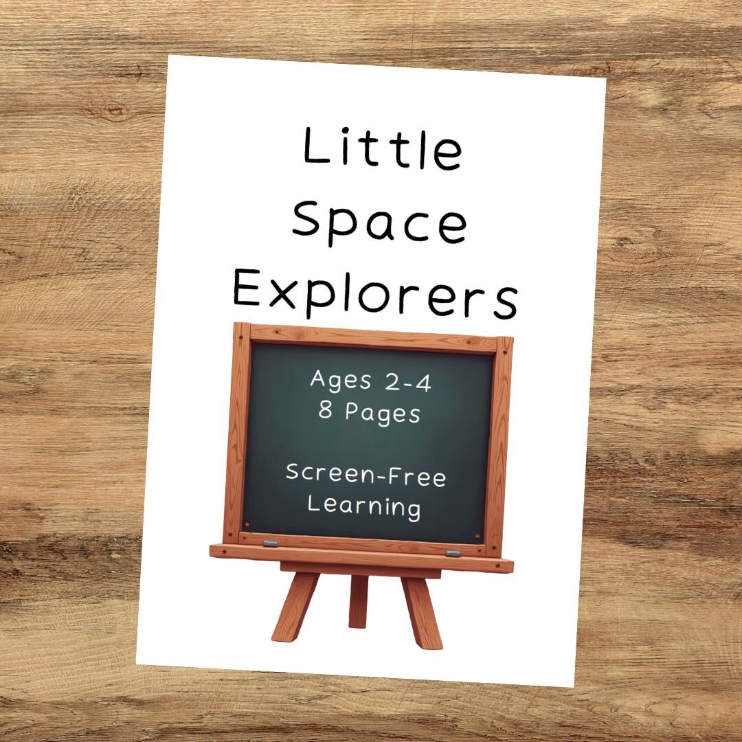 Little Space Explorers Printable Matching Game | Space Themed Memory ...