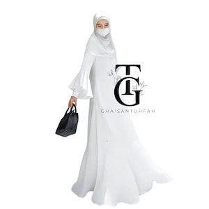 Luxurious Plain Abaya Dress , Dress Muslim, Modest Maxi Dress, Islamic Clothing,Traditional Robe, Ramadan Outfit, slamic Gift GT64