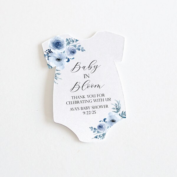 Baby in Bloom Shower Favors Boy - Etsy