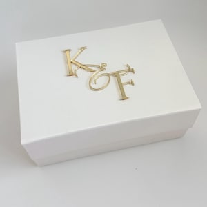 Wedding keepsake box bridal detail box custom memory box wedding day photo prop box wedding gift box bridal keepsake storage box minimalist image 17