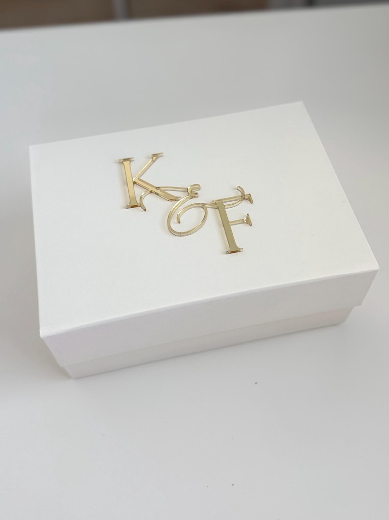 Wedding keepsake box bridal detail box custom memory box wedding day photo prop box wedding gift box bridal keepsake storage box minimalist image 17