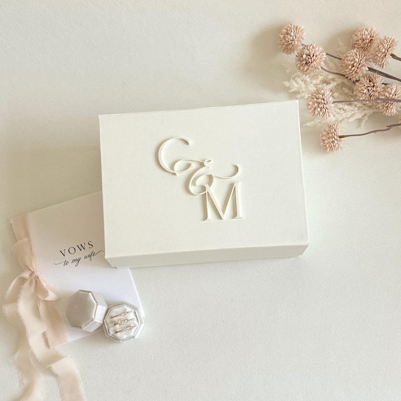 Wedding keepsake box bridal detail box custom memory box wedding day photo prop box wedding gift box bridal keepsake storage box minimalist