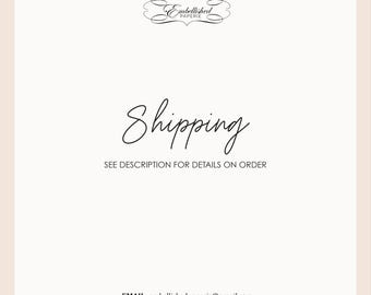 Shipping cost for Order