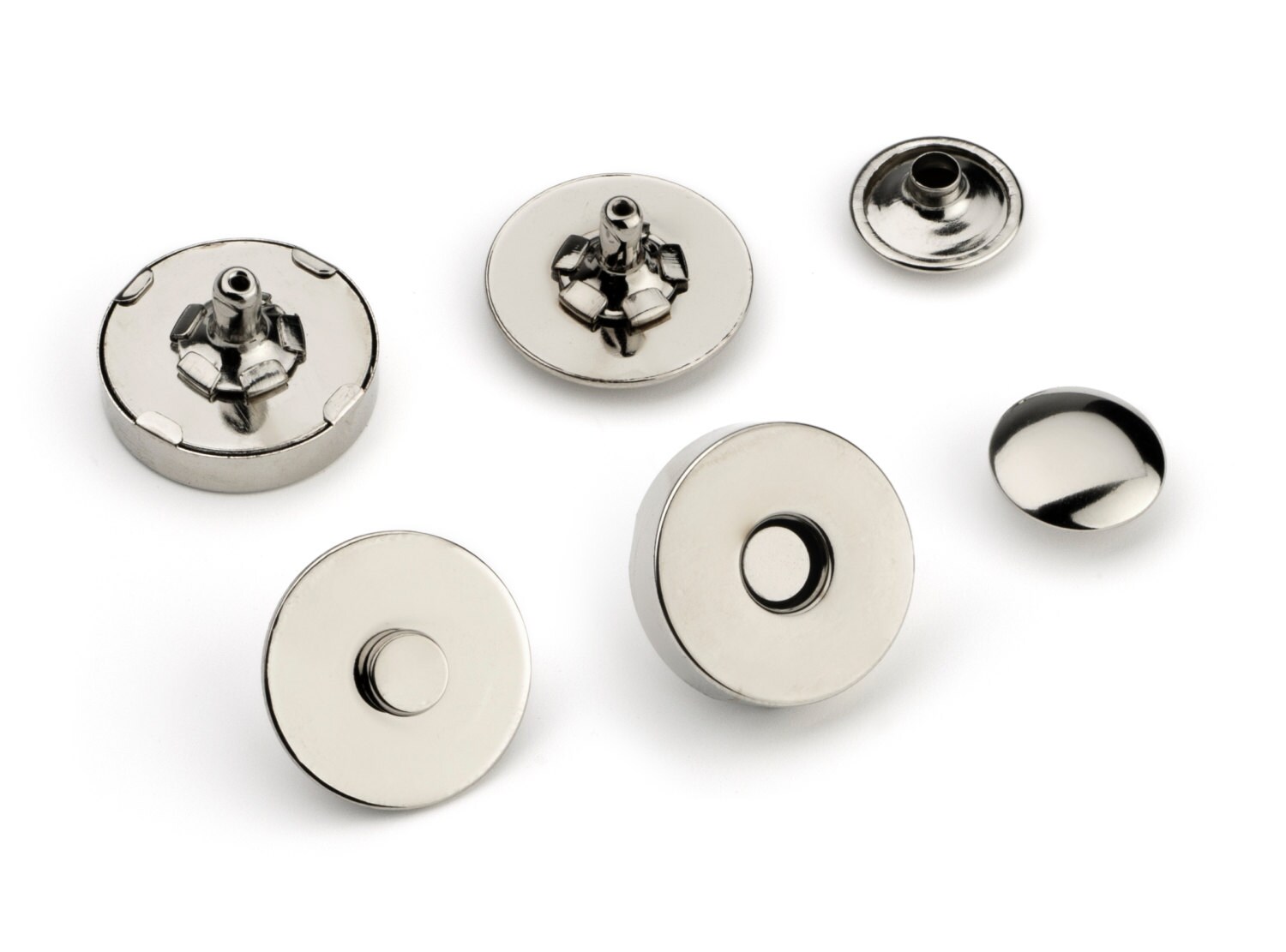 18mm Magnetic Snaps/Closures for Handbags & Wallets - Bag Hardware