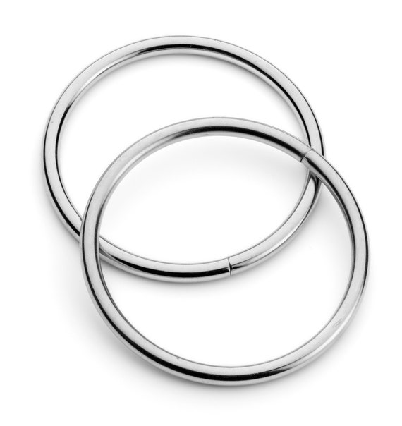 2 Metal O Rings Non Welded - Nickel - (O-RING ORG-132)