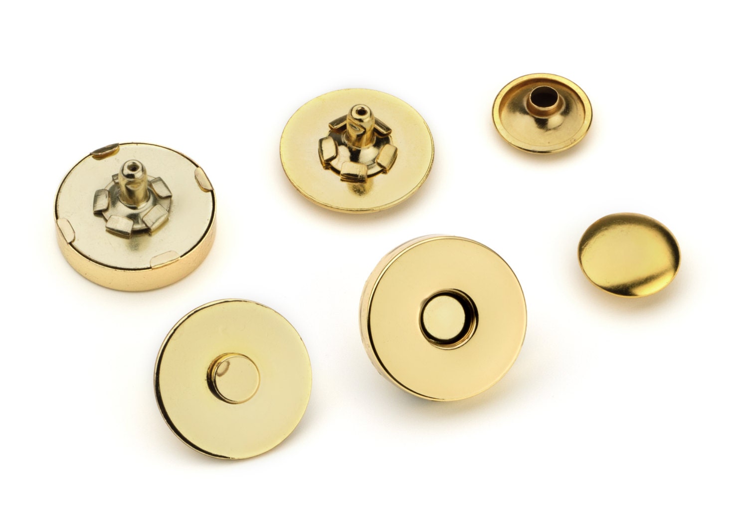 Authentic Louis Vuitton 10mm gold Snap Button Rivet For Replacement Parts