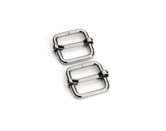 1/2" Adjustable Slide Buckle - Nickel - (SLIDE BUCKLE SBK-104)