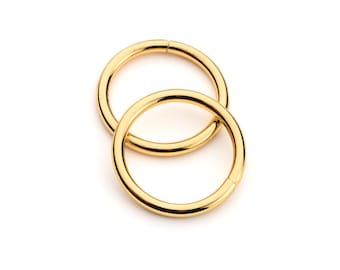 1" Metal O Rings Non Welded - Gold - (O-RING ORG-110)