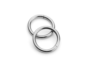 3/4" Metal O Rings Three Quarter Non Welded - Nickel - (O-RING ORG-100)