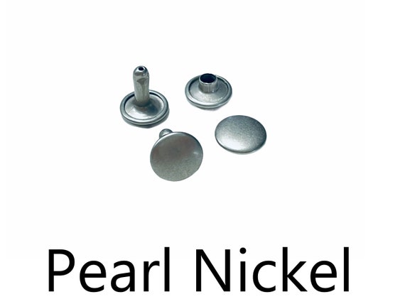 Double Cap Rivet - Nickel Plated (1000 pcs)