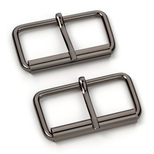 2&quot; Roller Pin Belt Buckles - Black Nickel - (ROLLER BUCKLE RBK-127)