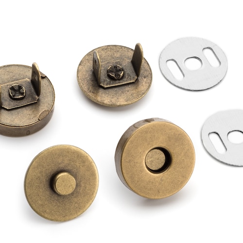 Purse Snap Set 18mm Antique Brass 3/4 Bronze Etsy