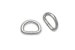 1/2' Metal D Rings Dee Rings Non Welded Nickel - Free Shipping (D-RING DRG-100) 