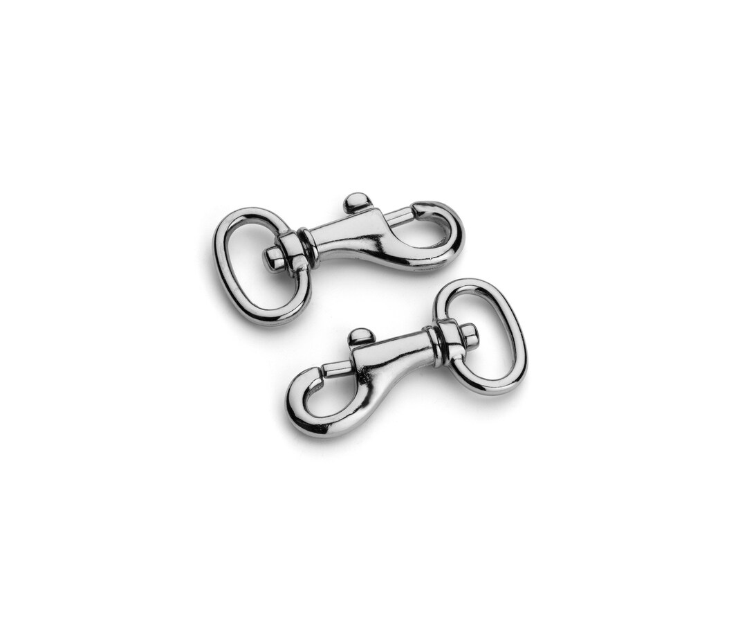 1/2 Metal Spring Hook Nickel METAL HOOK MHK116 Etsy