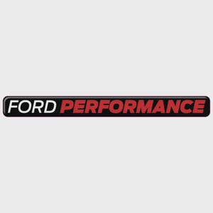 Ford Performance 3D Domed Badge Emblem 5 x 0.5in