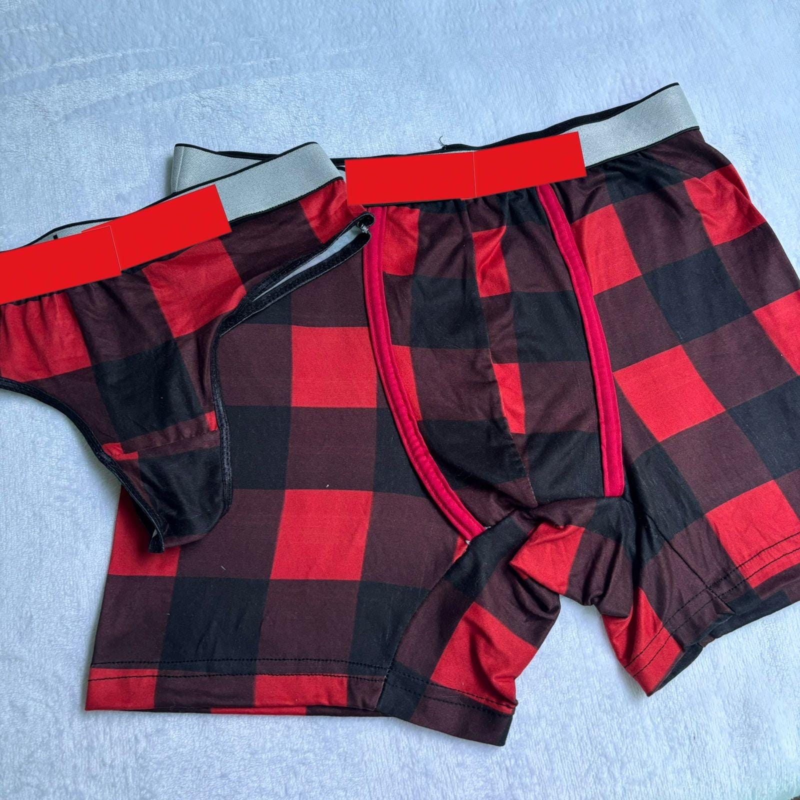 Mutande Rosse Uomo Divertenti Boxer Uomo Mutande Natalizie Uomo