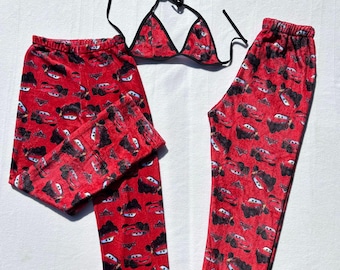 Set Pijama für Frauen mit BH | Pantalones y tops Themen der Autos, Spider-Man, Snupi | Ropa diverse für dormir