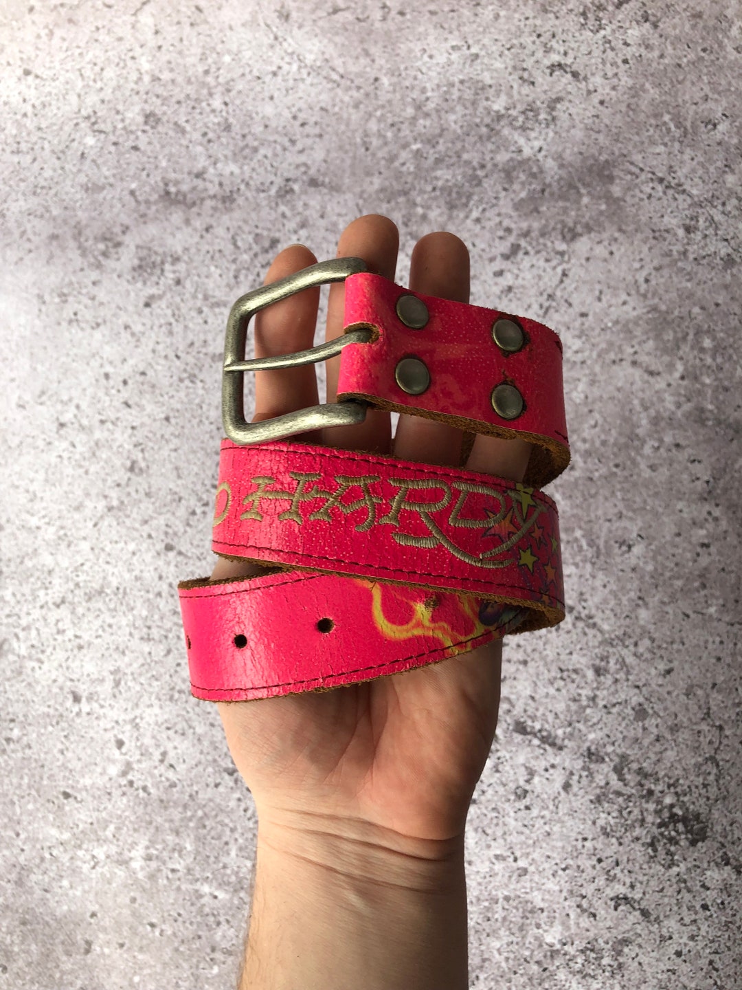 Vintage Ed Hardy belt main image 1