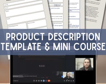 Product Description Template | AI Prompt & Mini Course