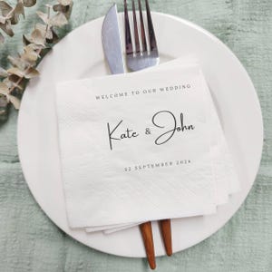Benutzerdefinierte Name Hochzeit Servietten, Benutzerdefinierte Cocktail Servietten, Benutzerdefinierte Servietten, Personalisierte Verlobung Servietten, Hochzeitstag, Bachelorette