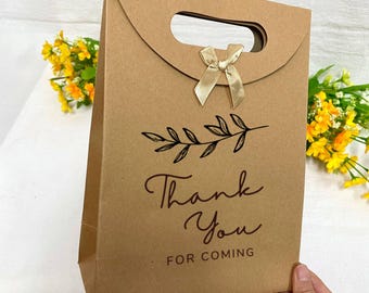 Custom Thank You Gift Bags, Party Favours Bag, Custom Wedding Favour Bag, Personalised Gift Bag, Baby Shower, Birthday, Thank You for Coming