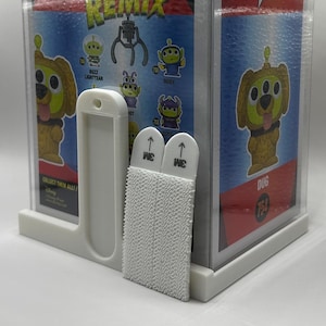 Pop Holder for Pop Box, Apartment Friendly No Hole, Velcro Wall Strip Included!