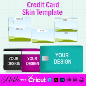 Plantilla de piel de tarjeta de crédito, plantilla de tarjeta de crédito de débito, cubierta de tarjeta svg, pegatina de tarjeta de crédito, plantilla de tarjeta de crédito de arrastrar y soltar, tarjeta de bricolaje