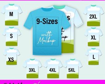 Plantillas de camisetas: Diseño integral, editables en Canva (descarga digital)