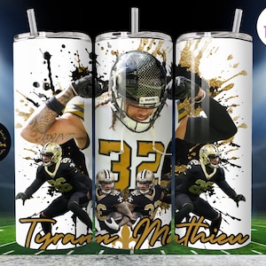Gobelet 20 oz Tyrann Mathieu - NOLA Saints