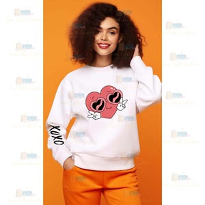 Love Peace Heart, DTF, Sublimation, Valentine