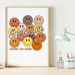 Inclusion Makes Me Smile, Printable, Classroom Decor *DIGITAL DOWNLOAD*