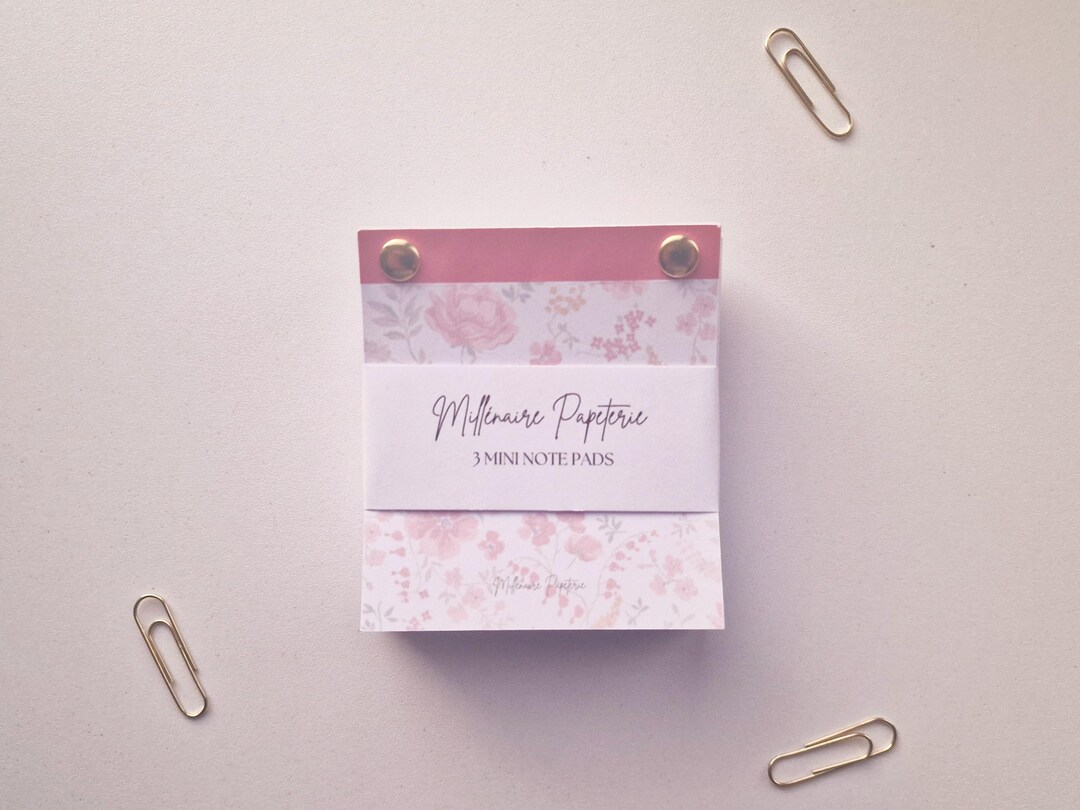 Create Mini Notepads Handmade Mini Note Pads - Set of 3 - Etsy UK