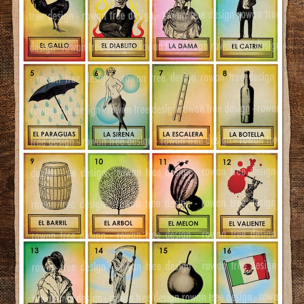 Printable Loteria - Etsy