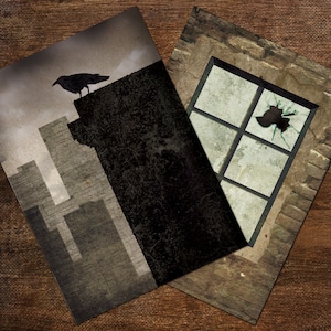 URBAN DECAY Hoja de collage digital 2.5x3.5in Gothic Noir - no. 0157