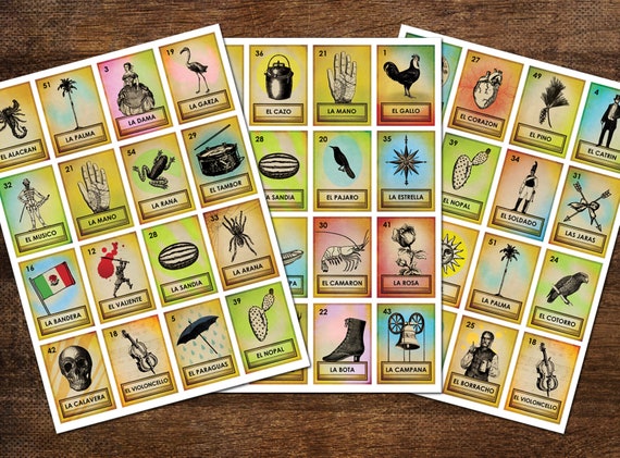 Mexican Bingo Cards App / Mama Elvira Loteria Mexican