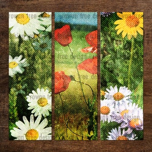 Feuille de collage numérique SUMMER MEADOW 1x3in - no. 0183