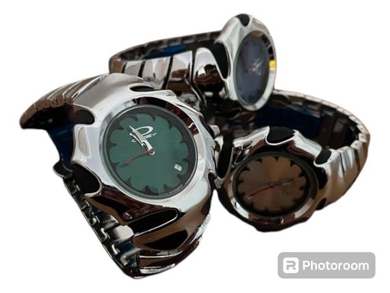 腕時計 y2k FOSSIL OAKLEY archive vintage Vintage Y2K Oakley Blade Bootleg Watch - Etsy