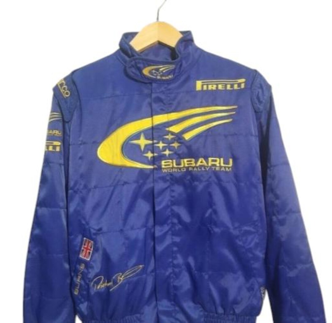 Subaru Rally Racing Uniform Vintage Subaru Rally Racing Jacket - Etsy