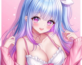 Custom Anime PFP | Kawaii VTuber Avatar Commission