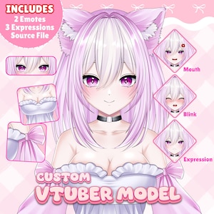 VTuber Model Live2D – Custom VTuber Avatar for Streaming