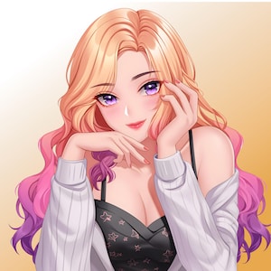 Custom Anime PFP | Kawaii VTuber Avatar Commission