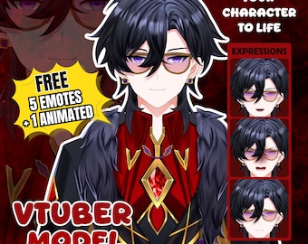 Custom VTuber Model | Live2D Commission & Rigging | Anime VTuber Avatar