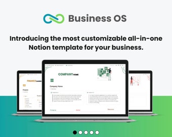 Limitless Business OS Notion Template / Soluzione All in One per le aziende, Notion Planner, Task Manager, Project Manager, Second Brain